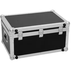 Roadinger Flightcase 4x LED Super Strobe (Lichttechnik Case), Audio Racks + Cases, Schwarz
