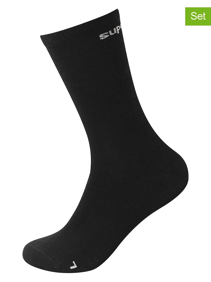 super.natural 2er-Set: Socken "All Day" in Schwarz - 39-42