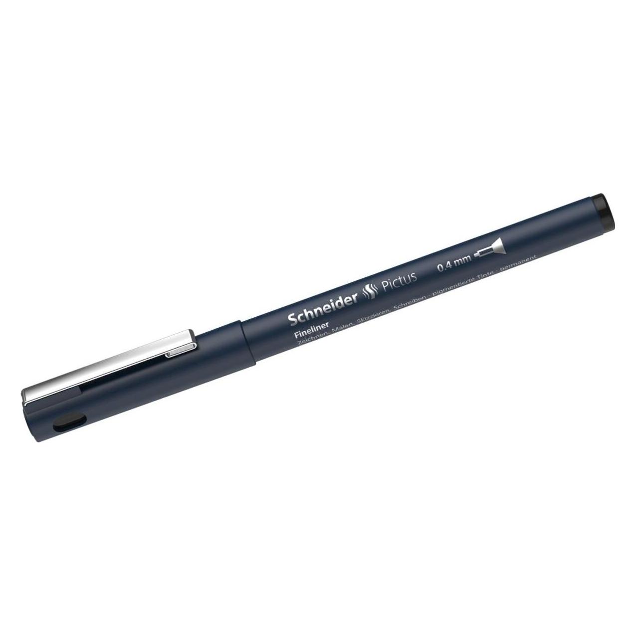Schneider Fineliner Pictus, 0,4 mm, schwarz (1x) (197401)