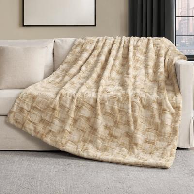 Nine West Faux Throw Blanket