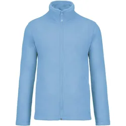 Kariban Herren Microfleece Jacke 'Falco' Fleece-Jacke K911 sky blue S