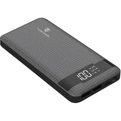 Viking Powerbank PN-961 10000 mAh Black (PN961B) (10000 mAh, 18 W, 37 Wh), Powerbank, Schwarz