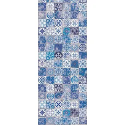 HÜPPE EasyStyle Wandverkleidung 100 × 255 cm, ES010143F, Farbe: Barcelona Tiles