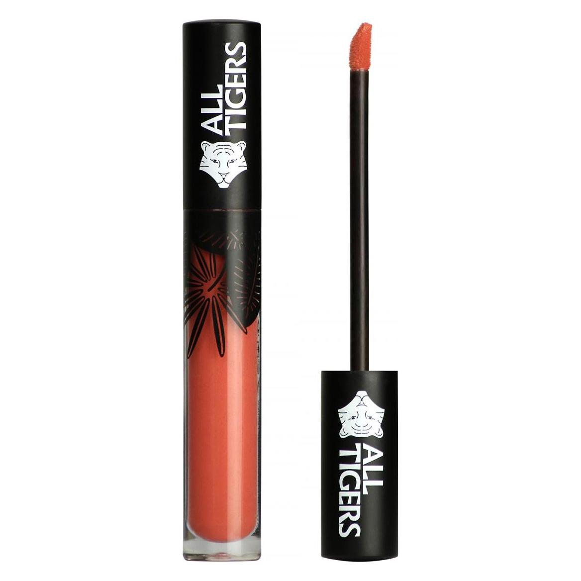 All Tigers Liquid Lipstick matt vegan und natürlich (Pfirsich) (ALTI32)