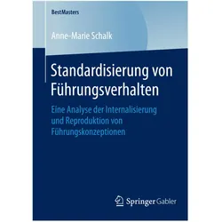 Standardisierung von Führungsverhalten, Fachbücher von Anne-Marie Schalk