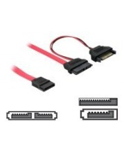 Delock SATA Slimline ALL-in-One cable SATA-Kabel Serial ATA 150 W bis Leistung 50 cm (84418)