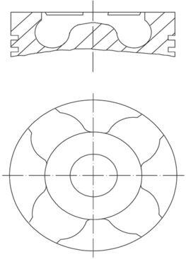 Mahle Kolben 010 04 01