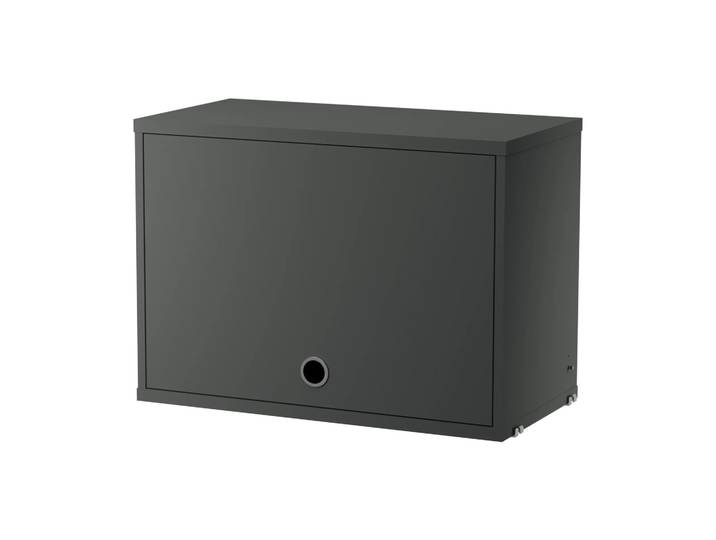 String String Oberschrank Dunkelgrau, 58x30 cm