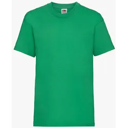 Fruit of the Loom - Valueweight Kinder T-Shirt - Kelly Green / 128