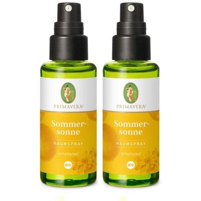 Sommersonne Raumspray Bio 2x 2x50 ml Ätherisches Öl