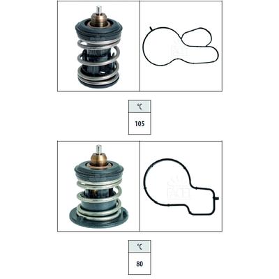 FACET Thermostat, Kühlmittel 7.7987KK für Skoda