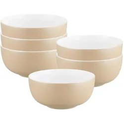 Seltmann Liberty Pure Colors Müslischalen, Schüssel + Schale, Beige