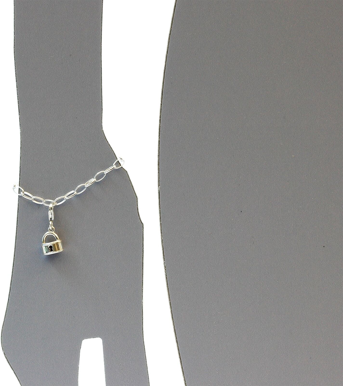 Kettenanhänger OSTSEE-SCHMUCK "Ostsee-Schmuck Charm-Einhänger Schloss Charm-Einhänger Schloss", weiß (weiß, neutral), Schmuckanhänger, Damen, 21 x 10mm, Silber 925 (Sterlingsilber), 1,7 g, Kettenanhänger