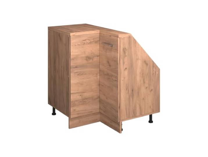 Vicco Dachschrägen-Eckschrank Rion, Goldkraft Eiche/Goldkraft Eiche