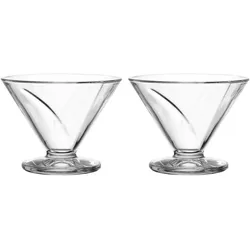 Eisschalen-Set CONO (DH 12x9 cm) - transparent - DH 12x9 cm
