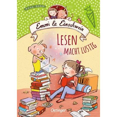 Emmi & Einschwein. Lesen macht lustig, Gebundene Ausgabe von Anna Böhm, Verlag Friedrich Oetinger GmbH, 978-3-7512-0858-1