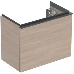 Geberit iCon Handwaschbecken-Unterschrank 502302JH1 52x41,5x30,7cm, 1 Schublade, Eiche, Griff lava matt