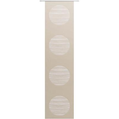 Neutex for you "Padova" Klettband 1 Stk. tlg. inkl. Befestigungszubehör, Halbtransparent, Sauberer Abschluss, modern