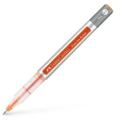 FABER-CASTELL Free Ink Tintenroller grau 0.7 mm Schreibfarbe: Orange
