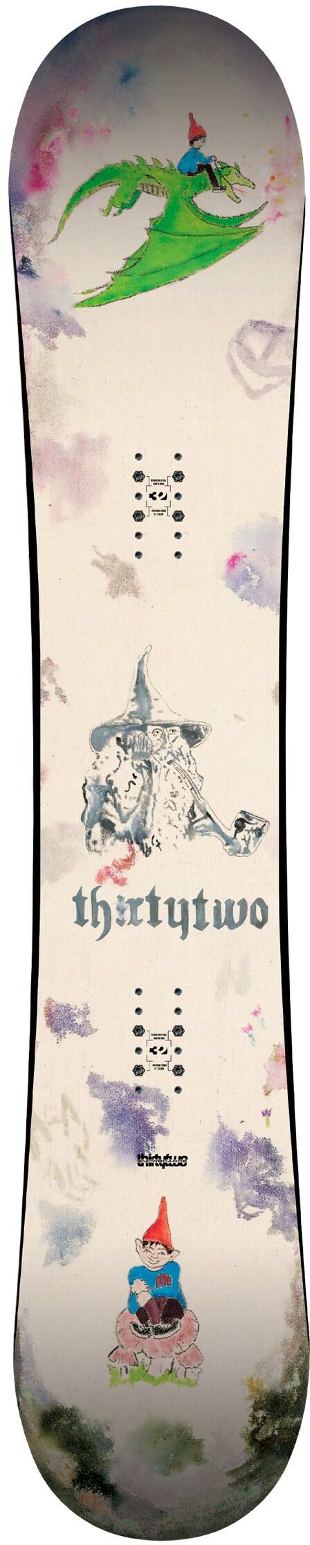 Thirtytwo  - Pack Planche Snowboard Middle Earth Pro - 158W + King - Planche Snowboard