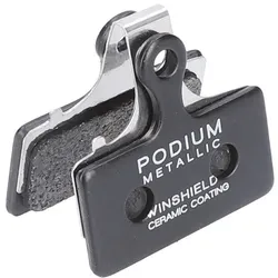 AMP Bremsbeläge Podium metallisch für Shimano XT | XTR | SLX | Alfin