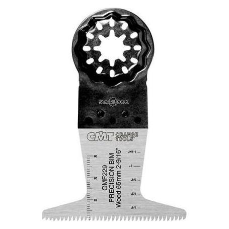 CMT OMF229-X50 Multitool Sägeblatt (japanische Zähne) für Holz 65 mm 50 Stück (OMF229-X50)