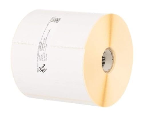 Zebra Z-Perform 1000D zelfklevende directthermische printeretiketten, wit, 5,1 x 3,2 cm