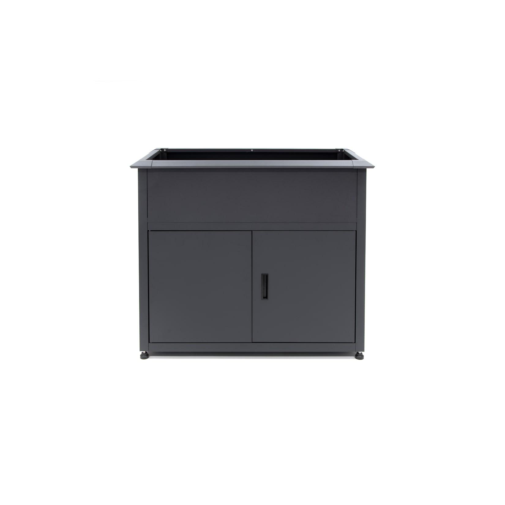 Plats Outdoor Solutions® Hochbeet mit Unterschrank und Schneckenkante