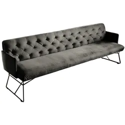 ESSZIMMERBANK CHARME Grau Velvet