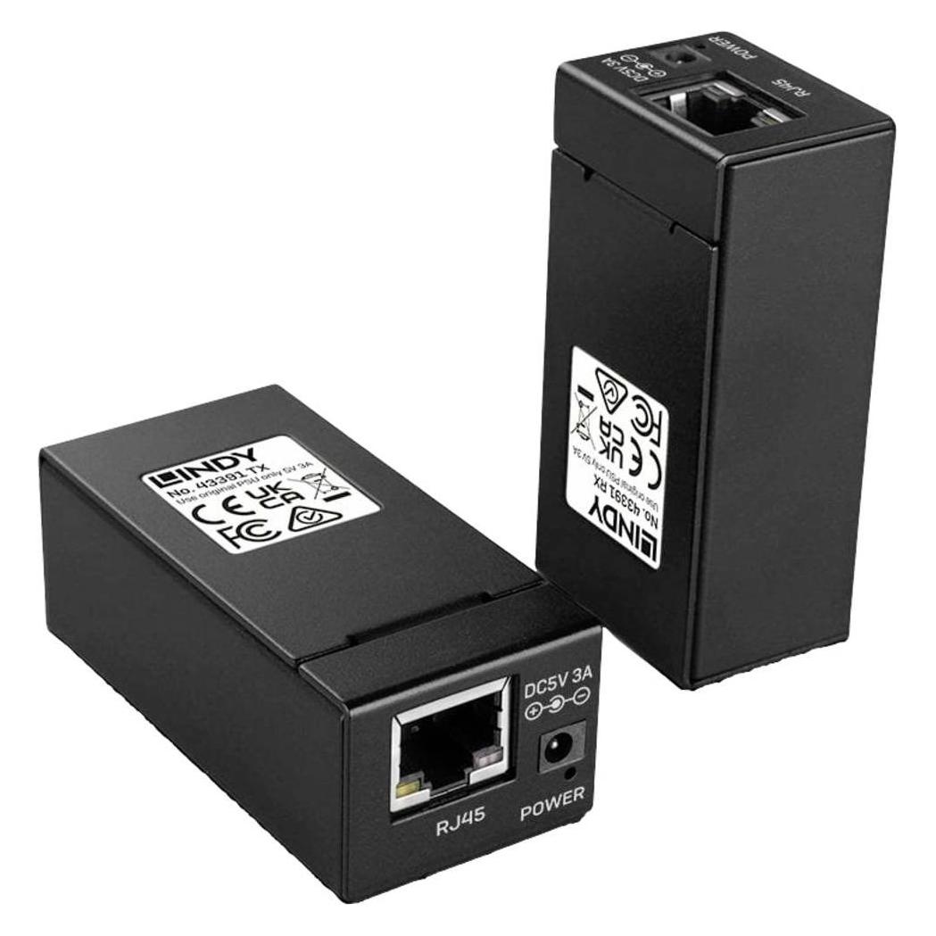Lindy 150m USB 2.0 Cat.6 Extender Zum Anschluss von USB 2.0 Geräten in grossen Entfernungen bis 150m (43391)
