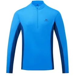 Mountain Equipment Ignis LS Mens Zip-T Atlantic/Admiral - L