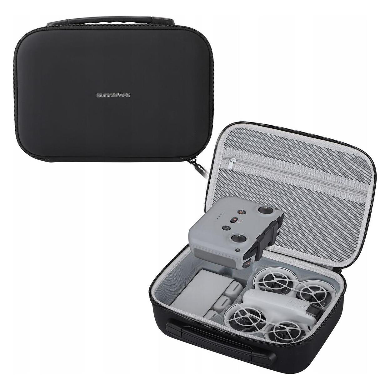Sunnylife Walizka Pokrowiec Futerał Case Do Na Dji Neo + Kontroler Pilot + Akcesoria - Czarny / Ne-b864 (Sunnylife)