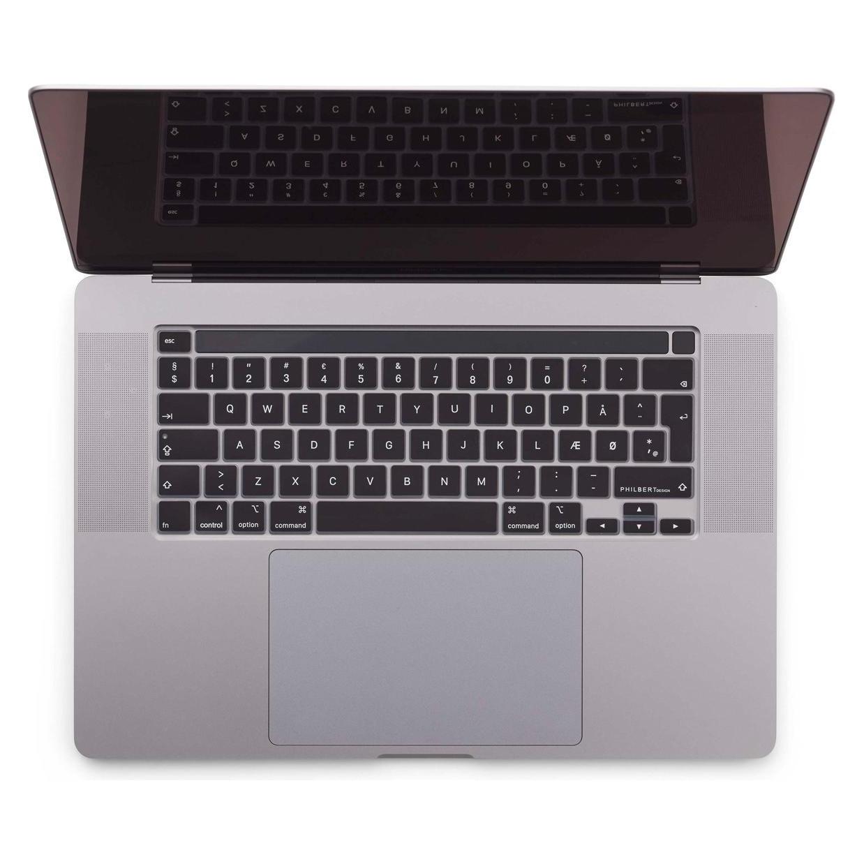Philbert Design KB Cover MacBook 13-16''/13" Pro 2022, Black (Nordic) (19-05-06)