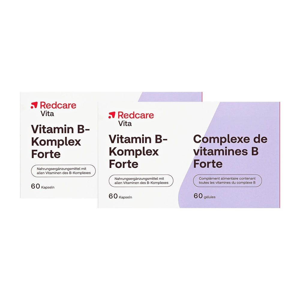 2er Set Vitamin B-Komplex Forte RedCare 2x60 St Kapseln