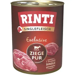 Rinti Singlefleisch Exclusive Ziege pur 6x800 g