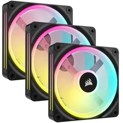 Corsair Air CO-9051002-WW Computerkühlsystem Computergehäuse Ventilator 12 cm Schwarz 3 Stück(e)