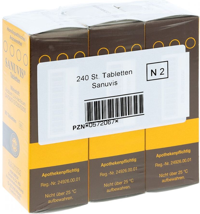 Sanuvis Tabletten 3X80stk