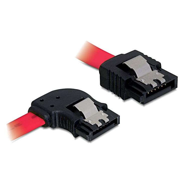 Delock Kabel SATA, links/gerade (50 cm, SATA) (82603)