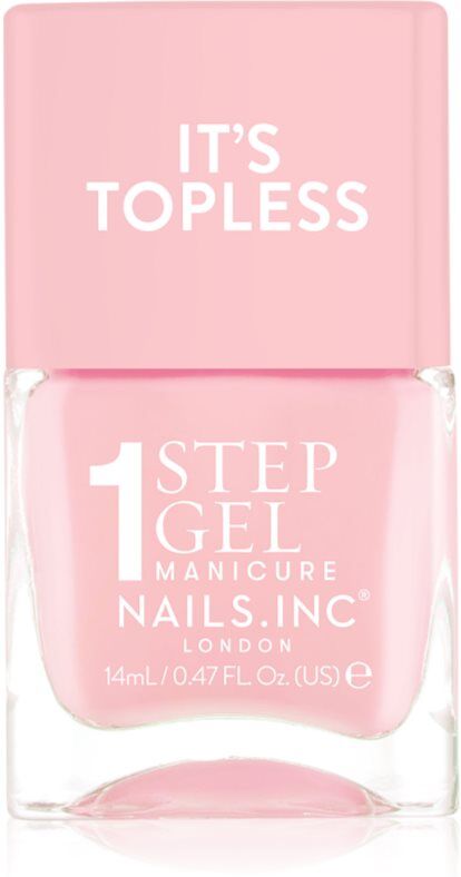 Nails Inc. It’s Topless gel nail polish with long-lasting effect shade Sabrina 14 ml