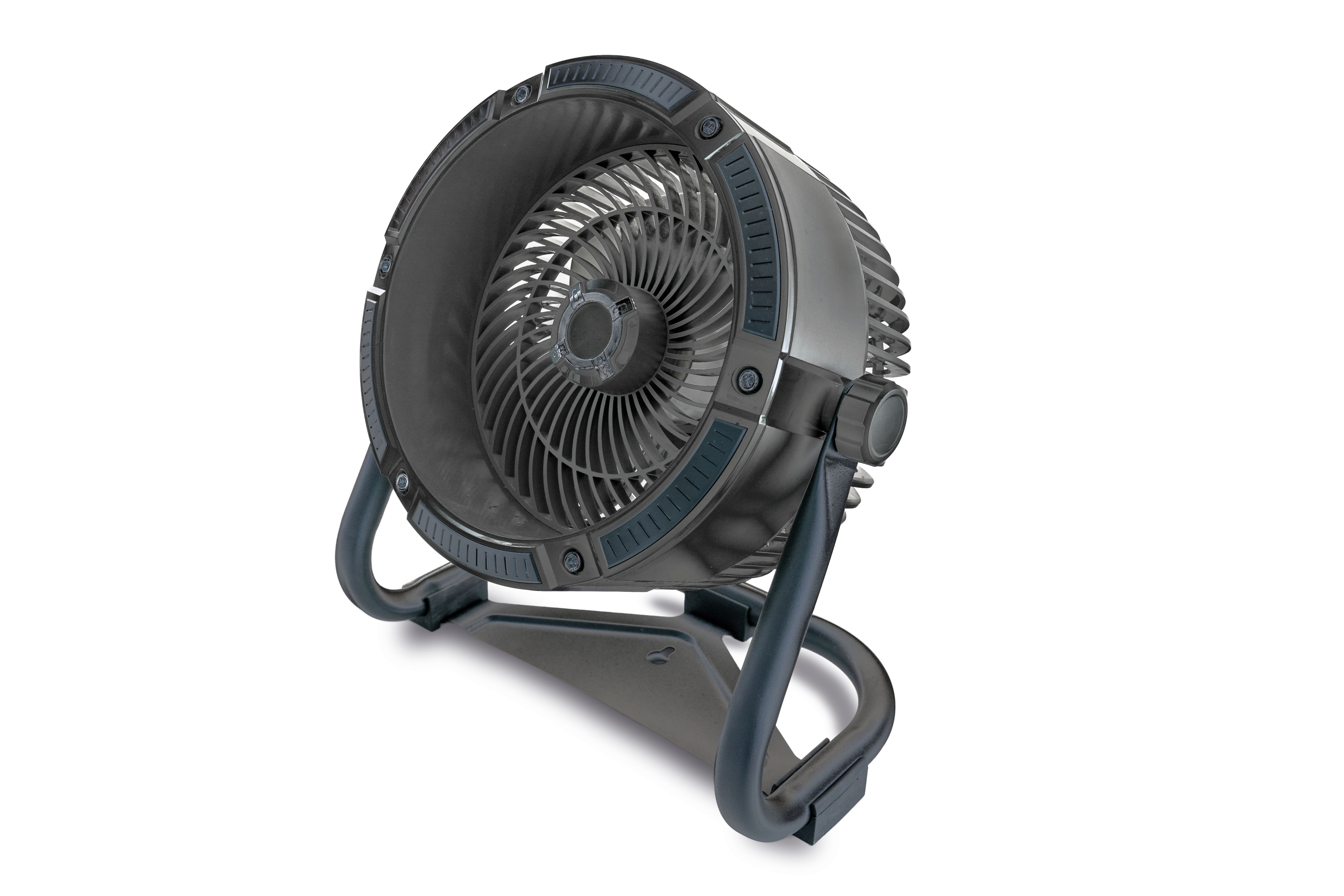 Unold Outdoor Ventilator Flur, Tisch, Wand neigbar (Schwarz) 86655