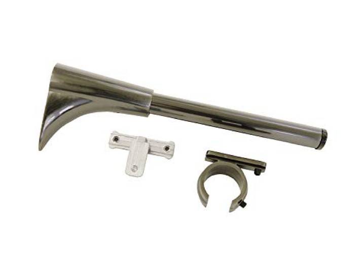 Universal Träger 1- und 2-Lauf für Ø 20 mm titan