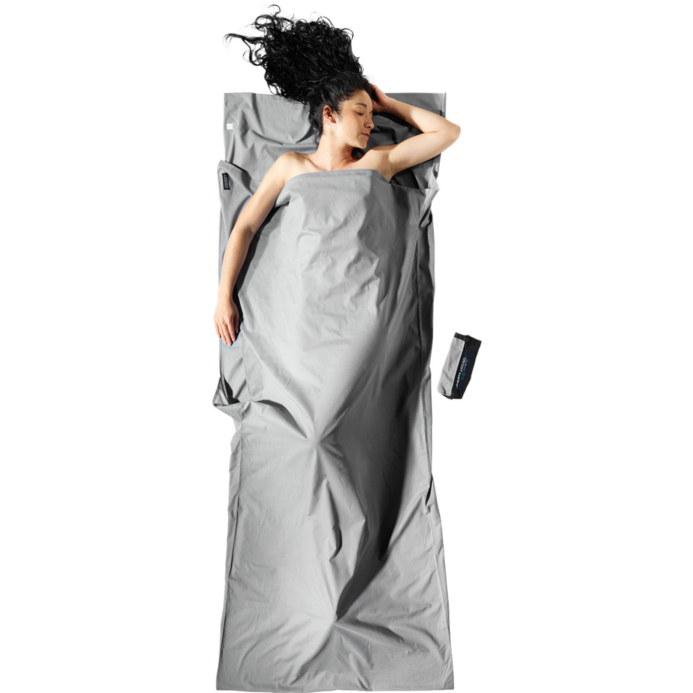 Cocoon Insect Shield Cotton Schlafsack Hüttenschlafsäcke & Inlets grau Größe max. 200cm