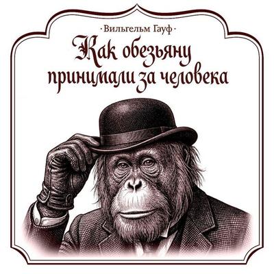 Kak obezyanu prinimali za cheloveka - Wilhelm Hauff, Audio, 9785171894177