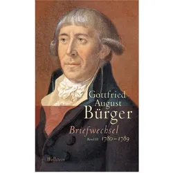Briefwechsel, Belletristik von Ulrich Joost, Gottfried August Bürger, Udo Wargenau