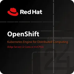 Red Hat OpenShift Kubernetes Engine for Distributed Computing (Edge Server) (2 Cores or 4 vCPUs)