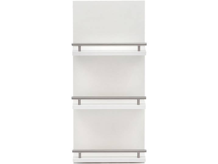 Wandregal Nikom weiss Holzwerkstoff B 30.3 cm T 17.45 cm - Wandregal