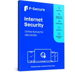 F-Secure Internet Security 2026 (ehemals Safe), 5 Geräte - 1 Jahr, Download