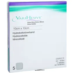 Varihesive Extra dünn 10x10 cm HKV hydro 5 St
