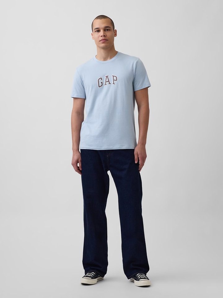 GAP Shirt in Hellblau - M