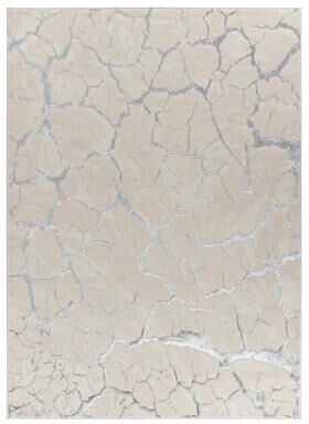MDA Rugs Maz Collection Beige/Gray Contemporary Area Rug